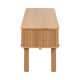 Hjem Design Langley TV Unit, Oak