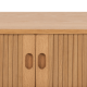 Hjem Design Langley TV Unit, Oak