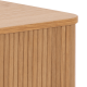 Hjem Design Langley TV Unit, Oak
