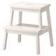 IKEA BEKVAM Step Stool 50cm White