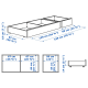 IKEA SONGESAND Bed storage box 200cm White, Set of 2