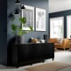 IKEA STUBBARP Leg, Black-brown / 2 pack
