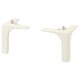 IKEA NANNARP Leg, white