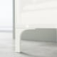 IKEA NANNARP Leg, white