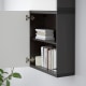IKEA BESTA Frame 60x20x64cm Black-brown