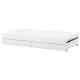 IKEA SLAKT Underbed with storage 90x200cm White