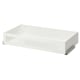IKEA KOMPLEMENT Drawer with glass front, white 100x58CM