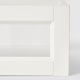 IKEA KOMPLEMENT Drawer with glass front, white 100x58CM