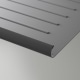 IKEA KOMPLEMENT Shoe shelf dark grey 100x35 cm