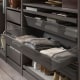 IKEA KOMPLEMENT Mesh Basket 100X58CM DARK GREY
