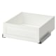 IKEA KOMPLEMENT Drawer with front panel, white 50x58 cm