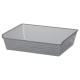 IKEA KOMPLEMENT Mesh basket, dark grey 75x58 cm