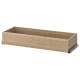 IKEA KOMPLEMENT Drawer 100x35cm White stained oak effect
