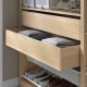 IKEA KOMPLEMENT Drawer 100x35cm White stained oak effect