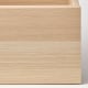 IKEA KOMPLEMENT Drawer 100x35cm White stained oak effect