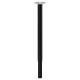 IKEA OLOV Table Leg Adjustable, Black