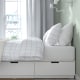 IKEA NORDLI Super King Bed Frame with storage