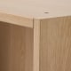 IKEA PAX Wardrobe frame 50x58x236cm White Stained Oak Effect