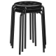 IKEA MARIUS Stool 45x40cm Black