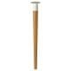 IKEA HILVER Table Leg cone-shaped 70cm Bamboo