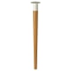 IKEA HILVER Leg cone-shaped 70cm Bamboo