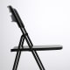 IKEA NISSE Folding chair, Black