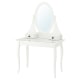 IKEA HEMNES Dressing Table w Mirror 100x50cm WHITE