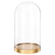 IKEA BEGAVNING Glass Dome With Base, Height 26cm