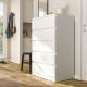 IKEA MALM Chest of 6 Drawers 80x123cm White