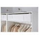 IKEA SKUBB Storage case 93x55x19cm White