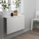 IKEA NORBERG Wall-mounted Drop-leaf Table 74x60cm White