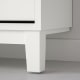 IKEA STALL Shoe cabinet with 4 compartments 96x90cm White