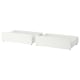 IKEA MALM Bed storage box, for high bed Frame 200cm/ 2 pack, White