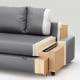 IKEA FRIHETEN Corner sofa-bed Skiftebo Dark Grey