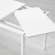 IKEA VANGSTA Extendable table 80/120x70cm White