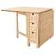 IKEA NORDEN Gateleg table, 26/89/152x80 cm Birch