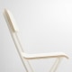 IKEA FRANKLIN Bar stool with backrest, Foldable 63cm White