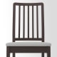 IKEA EKEDALEN Chair, dark brown, Orrsta light grey