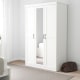 IKEA SONGESAND Wardrobe 120x60x191cm, White