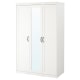 IKEA SONGESAND Wardrobe 120x60x191CM White