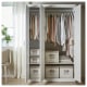 IKEA SONGESAND Wardrobe 120x60x191CM White