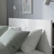 IKEA BRIMNES Bed Frame w Storage and Headboard 150x200CM White, Lönset