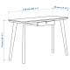 IKEA LISABO Desk 118x45CM Ash Veneer