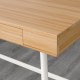 IKEA LILLASEN Desk 102x49CM Bamboo