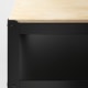 IKEA BROR Trolley 85x55CM Black, Pine Plywood