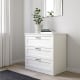 IKEA SONGESAND Chest of 3 drawers 82x81cm White