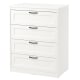 IKEA SONGESAND Chest of 4 Drawers 82x104CM White