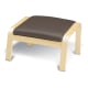 IKEA POANG Footstool, Birch veneer, Glose Robust dark brown