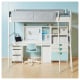 IKEA MICKE Drawer Unit on Castors 35x75cm White