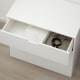 IKEA NORDLI Chest of 3 drawers 80x76cm White